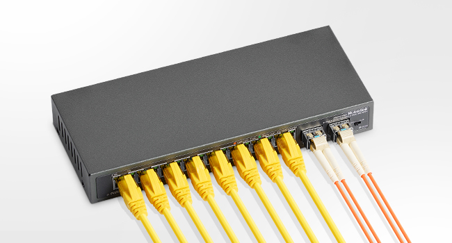 8-Port 2.5G Ethernet Switch with 2-Port 10G SFP+