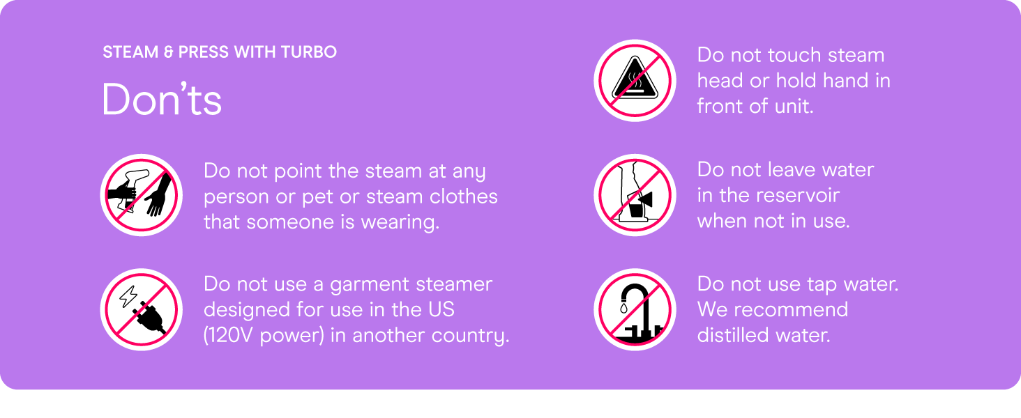 Conair garment steamer clothes turbo extreme steam fabric cloth handheld attachments wrinkle remove