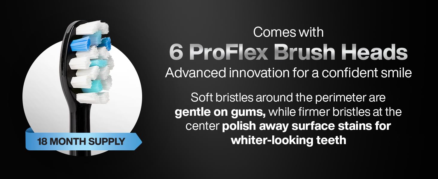 Proflex Brush heads and benefits