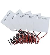 Peltier Module TEC1-12706,Aideepen 12V 6A 60W Heatsink Thermoelectric Cooler Cooling Peltier Plat...