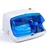 Nail Tool Sterilizer Cabinet,LXIANGN Large Capacity Nail Tools Cleaning Box Multipurpose Nail Cle...