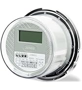 Digital Electric Meter,120V 2 Wire KWH Meter,Watt Meter, Used for RV and Home Meter