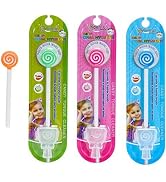 Kids Tongue Scraper or Cleaner Set – Pack of 4 BPA-Free Plastic Dental Scrapers Helps Freshen Bad...