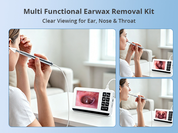 ear scope otoscope with light
