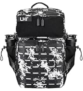 LHI Tactical Military Backpack for Men 25L/45L Large Molle Army Pack 3 Day Hiking Rucksac...