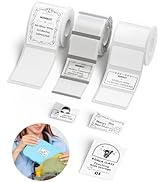 NIIMBOT 3 Rolls Name Tag Stickers for B1 B21 B3S B21Pro Label Maker, Personalized Name Labels for...