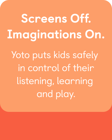 child audio device, screen-free fun, imaginative learning, safe audio play, storytelling player gift