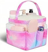 Attmu Mesh Shower Caddy Portable for College Dorm Room Essentials with 8 Pockets, Hanging Shower ...