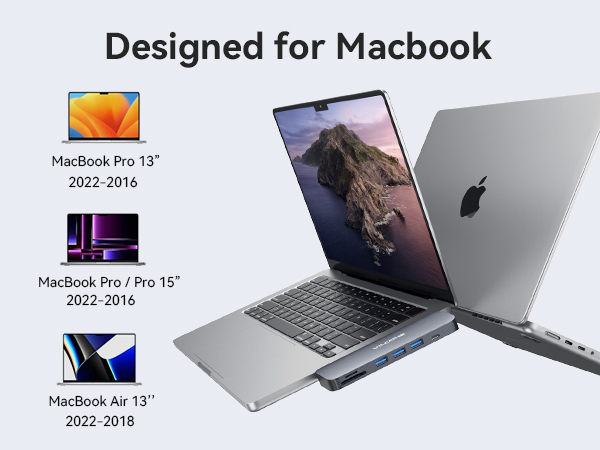 USB C Multiport Hub for MacBook
