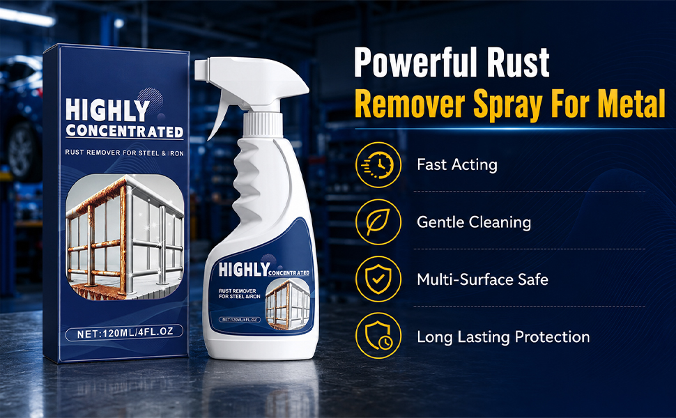 Rust Remover Spray for Metal
