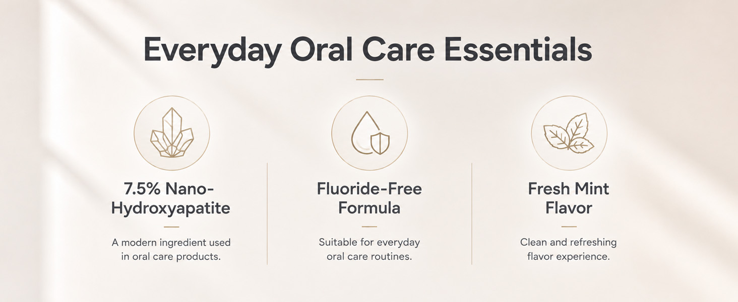 7.5% Hydroxyapatite Toothpaste