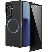 Ruky Magnetic Case for Z Fold 7, with Privacy Screen Protector, Z Fold 7 Case [Compatible with Ma...