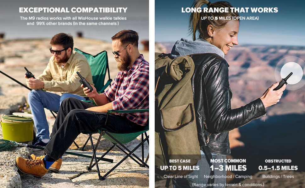 walkie talkies long range