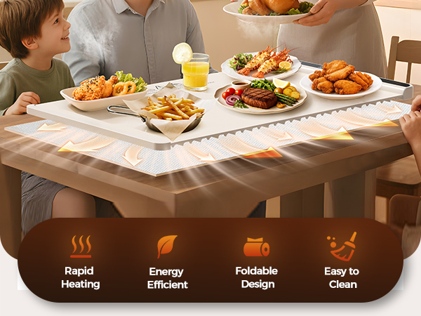 food warming mat