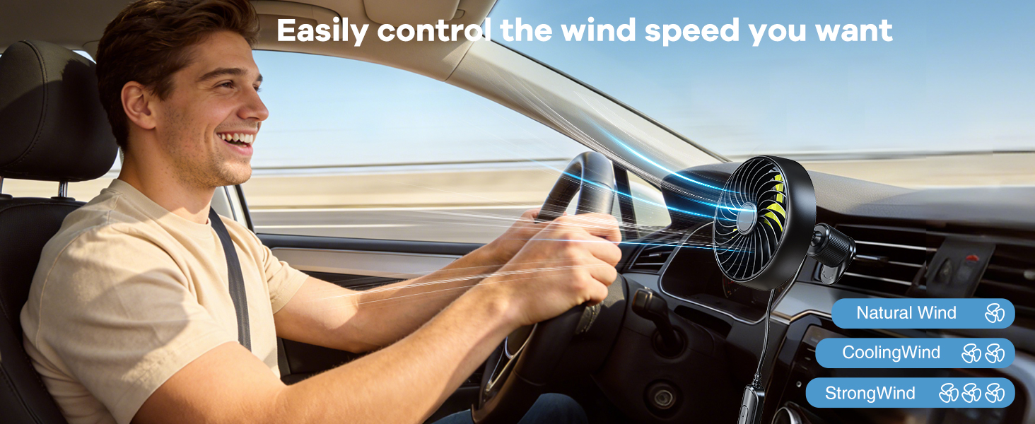 car air vent fan