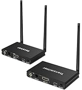 2.4GHz Wireless Audio Transmitter Receiver for TV,18ms Low Latency 164Ft/ Long Range ,(ARC/Optica...