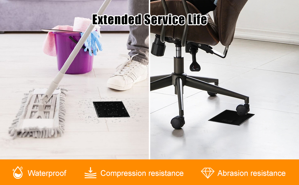 Recessed Flat Hidden Socket Kit 