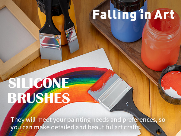 Silicone brushes