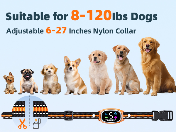 adjustable nylon strap (6-27 inches)