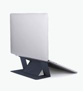 MOFT Laptop Stand for Desk, Adhesive Laptop Stand with 2 Adjustable Viewing Angles, Foldable and ...