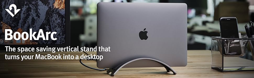 vertical stand, laptop to desktop, save space, space-saving, space saving