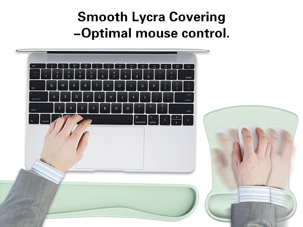mouse pad and keyboard wrist rest