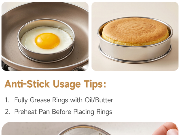 cooking rings molds