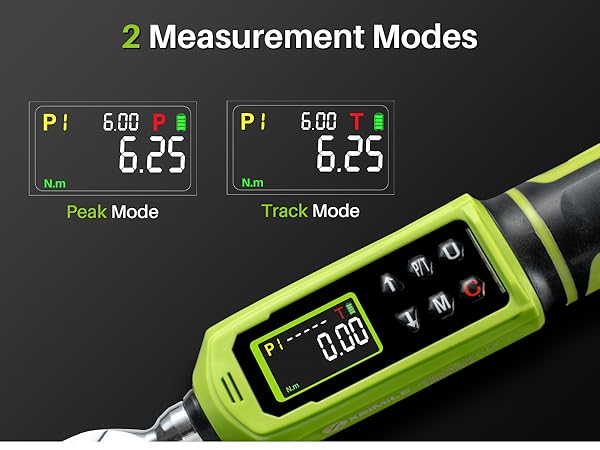 2 Measurement Modes of the Digital Torque Wrench