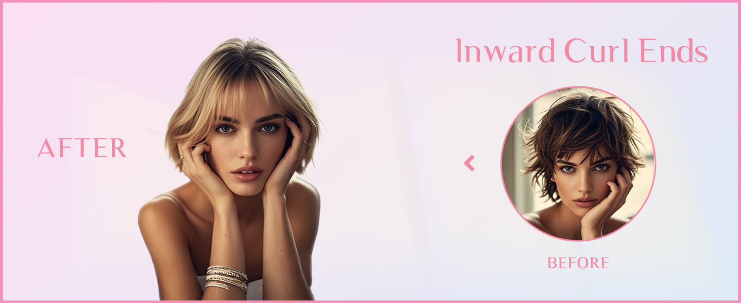 B071 hair straightener brush