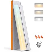 TheDeco Hardwired Under Cabinet Lighting 16 inch, 3 Color Setting Warm White, Cool White, Dayligh...