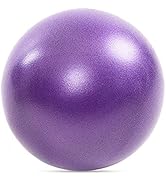 Pilates Ball - 9 Inch Small Exercise &amp; Yoga Ball for Core Workouts