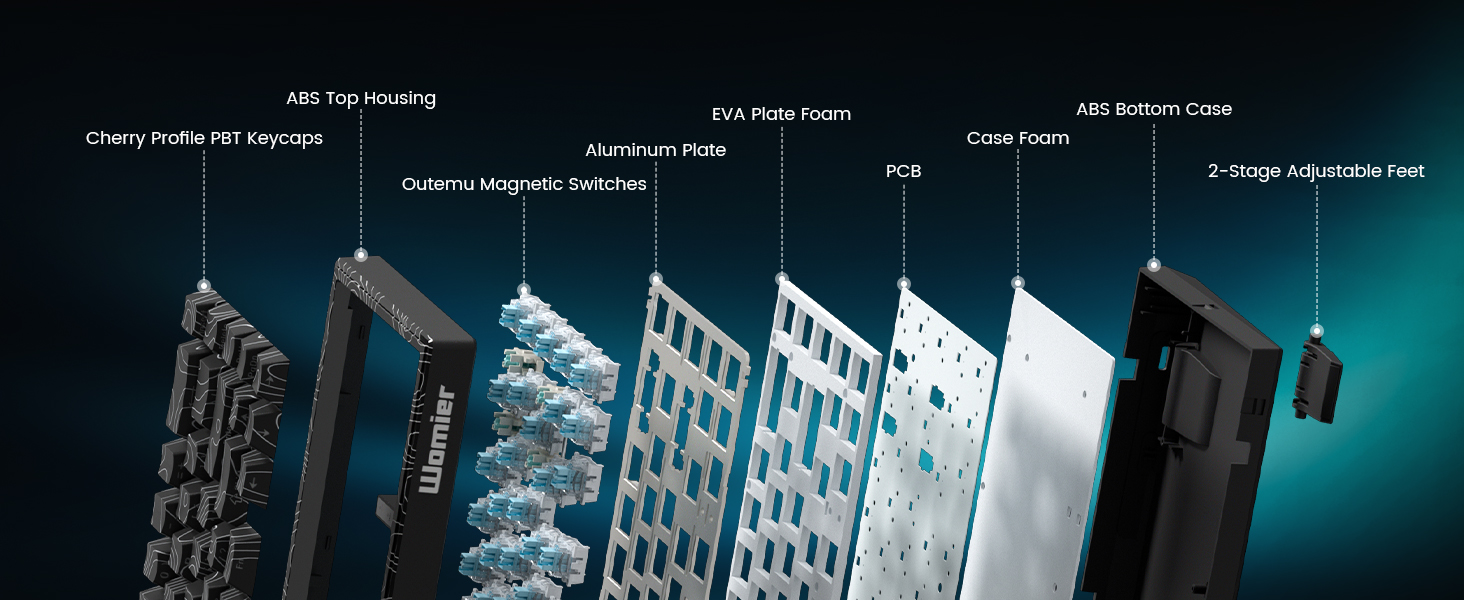 womier ergonomic keyboard