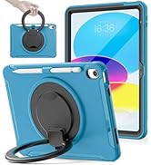 BATYUE iPad Case for 10th/11th (A16) Gen 2022/2025: Professional Shockproof 10.9/11" Cover with S...