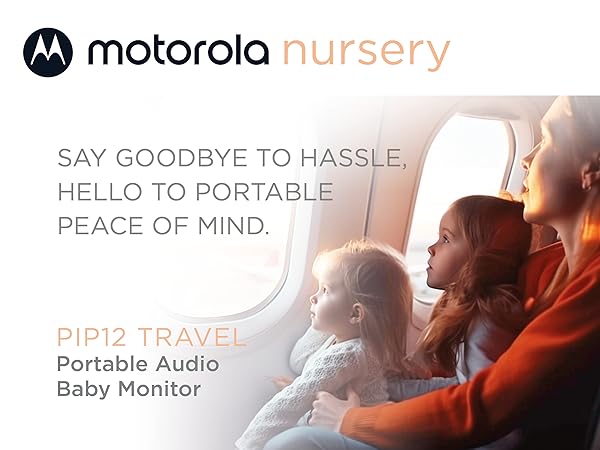 Motorola Nursery PIP 12 Audio Only Baby Monitor, monitor bebe, baby registry baby room essentials