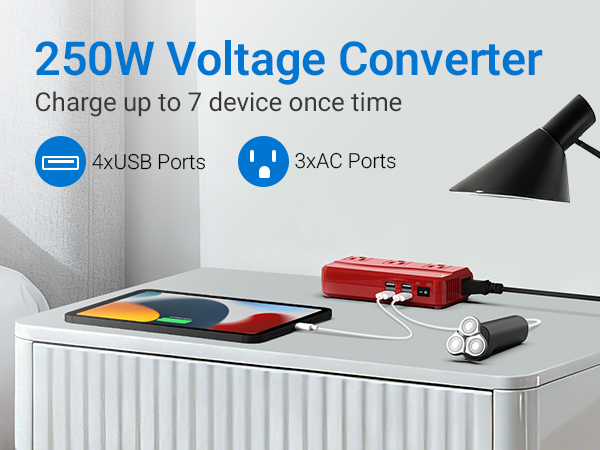 250W Voltage Converter
