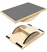 Balance Board Professional Wobble Board for Adults Anti-Slip for Physical Therapy Standing Desk C...
