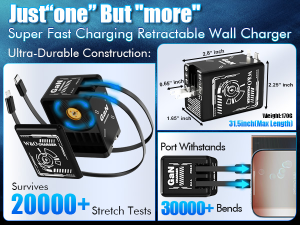 iphone charger fast charging