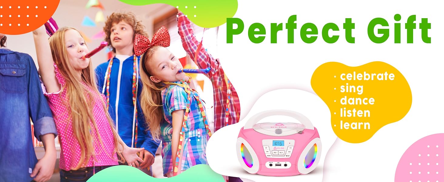 cd player portable bluetooth car mp3 music speaker home disc external laptop compact disk