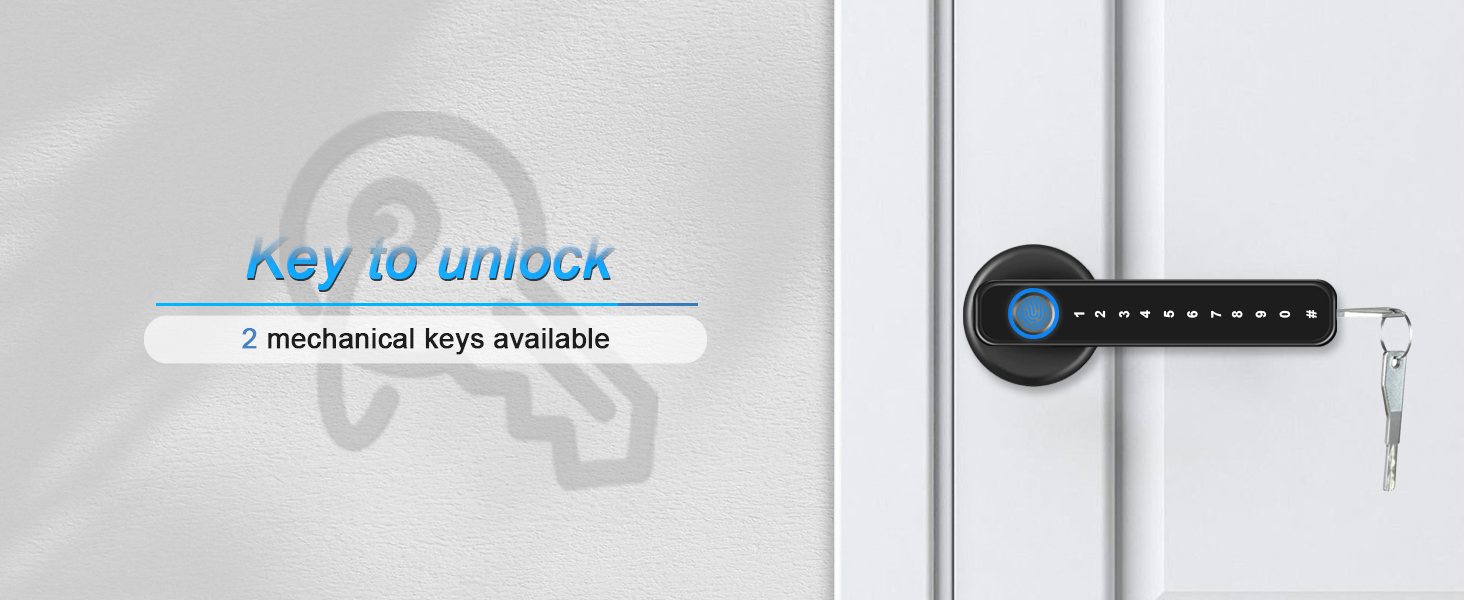 keys to unlock the door