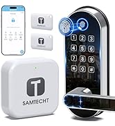 SamtechT Smart Lock and Gateway Bundle, Biometric, Fingerprint and WiFi