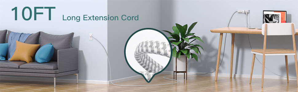 10ft power strip