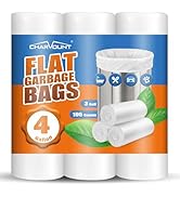 Small Trash Bags 4 Gallon, 105 Count Small Garbage Bags for Bathroom, Office, Kitchen Trash Can M...