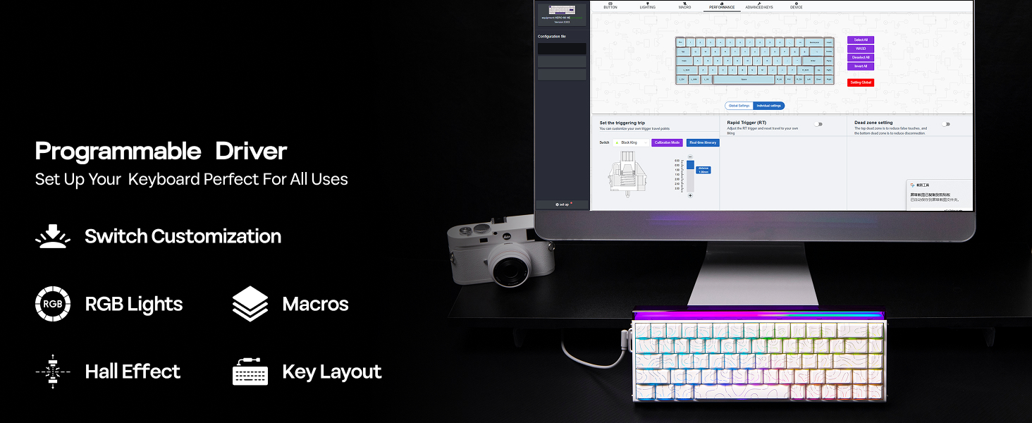 Wired Magnetic Gaming Keyboard
