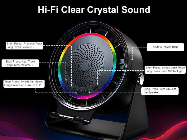 bluetooth speaker with phone stand