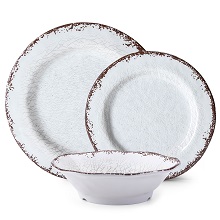 white dinnerware set