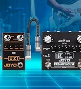 JOYO Guitar Patch Cables 7.8 Inch Professional Bass Guitar Effect Pedal Patch Cords 1/4 Inch (CM-...