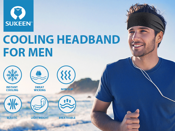cooling headbands for men sweat bands head band sweatbands mens headband sports
