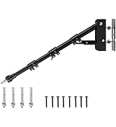 Selens Wall Mount Triangle Boom Arm 39.37inch/100cm, Ring Light Mount Support 180°Flexible Rotati...