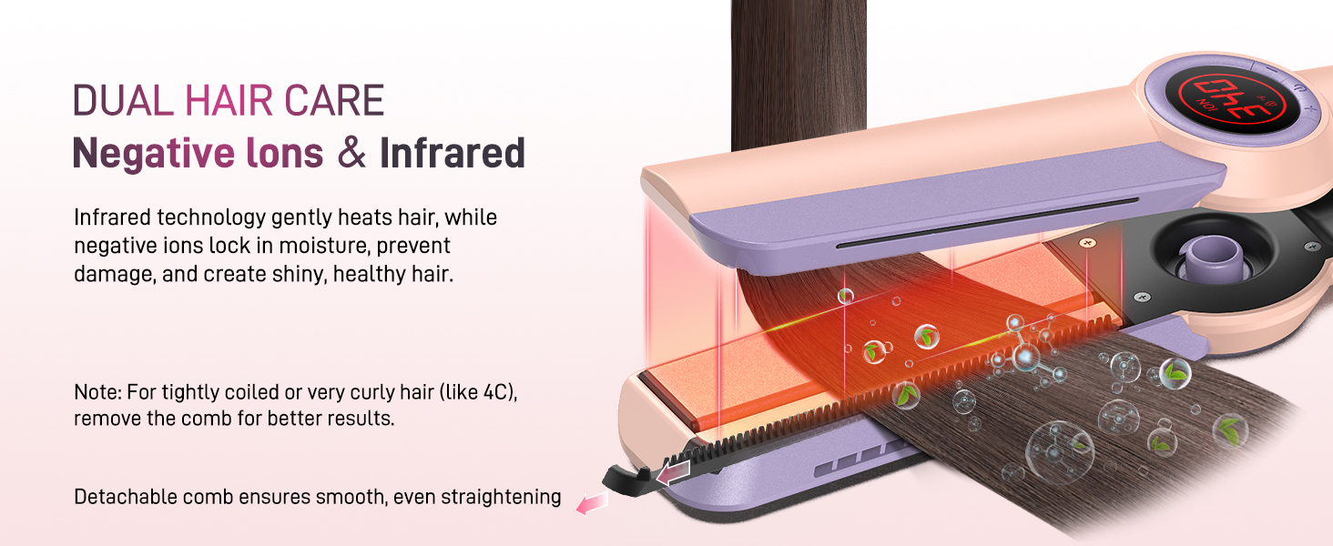 flat iron hair straightener