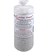 Potassium Hydroxide Flakes KOH, 2 lbs Caustic Potash Anhydrous KOH Dry Electrolyte - HDPE Contain...